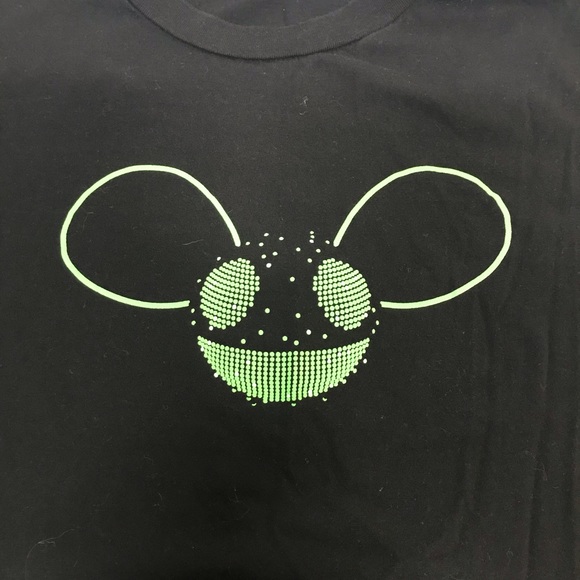 Deadmau5 4 XL North American 2011 Tour Double Sided Graphic Tee Electronic Music - Picture 3 of 6
